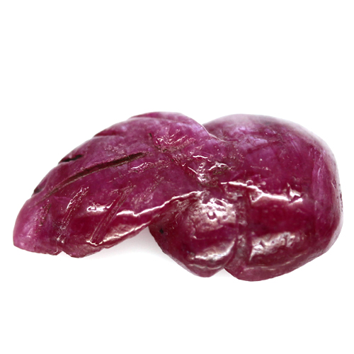 ทับทิมซอยไซต์แกะลายกุหลาบ (Zoizite Ruby) 8.31 กะรัต
