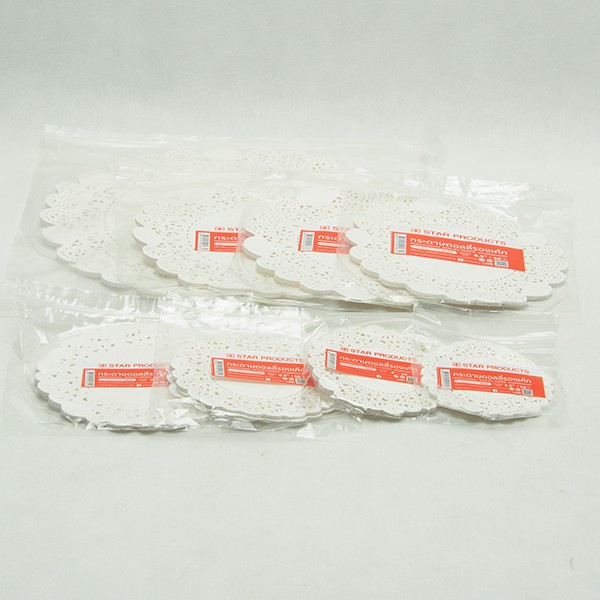 Doilie Paper 7.5" 50 Pcs.(09-8159)
