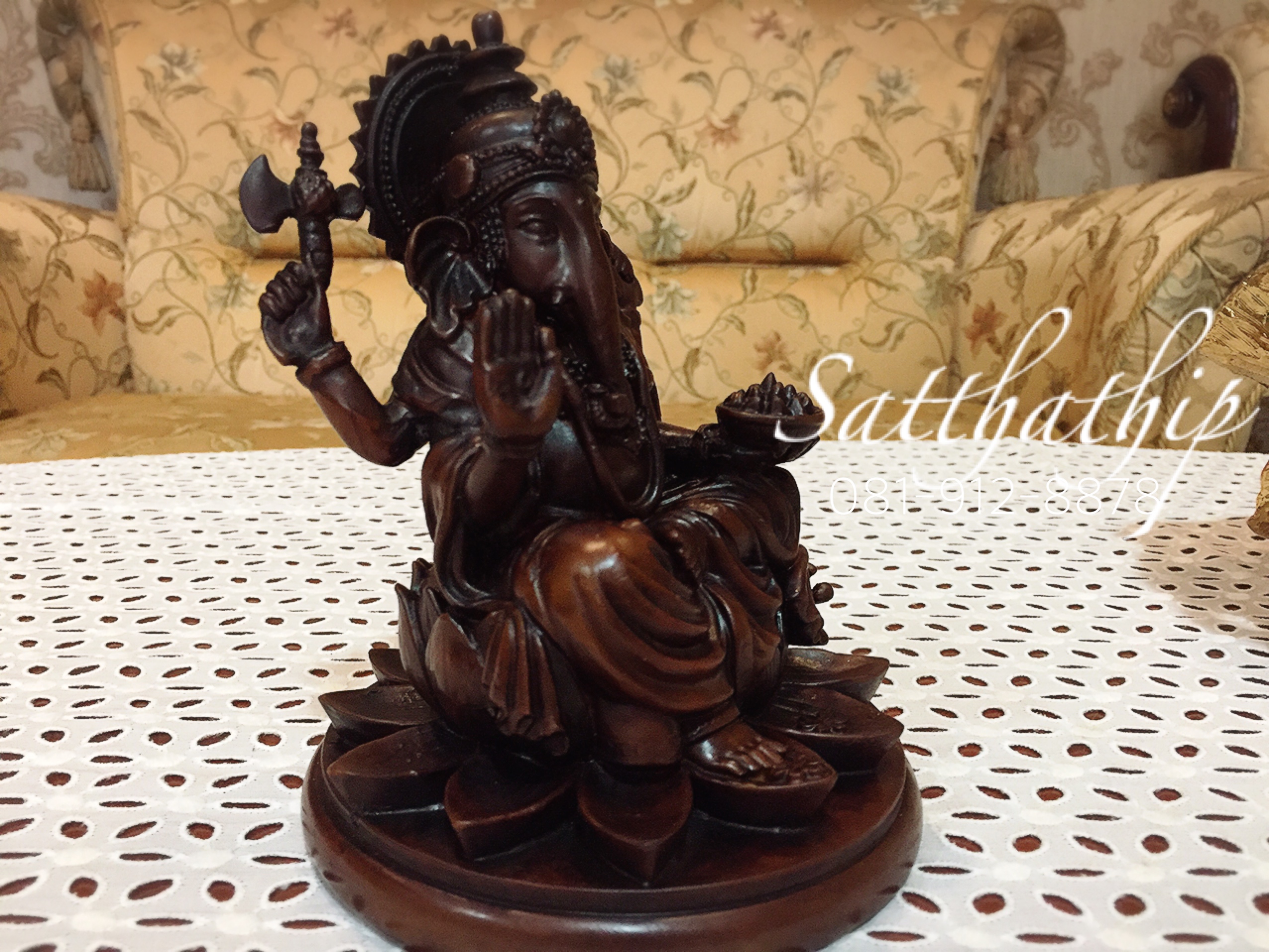 พระพิฆเณศ ปางสัมปทายะคเณศ (เรซิ่น) - Ganesha: Lord of Success