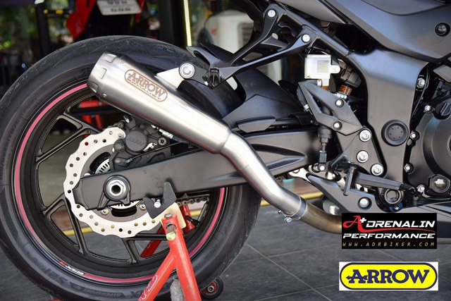 ท่อ Arrow - Pro-Race nichrom silencer สำหรับ GSX-S750 2017+ (For Exhibition only)