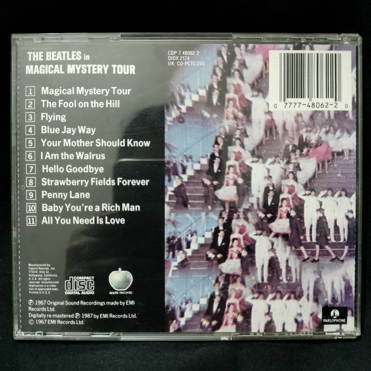 The Beatles – Magical Mystery Tour / USA / เป็นรอยเล็กน้อย