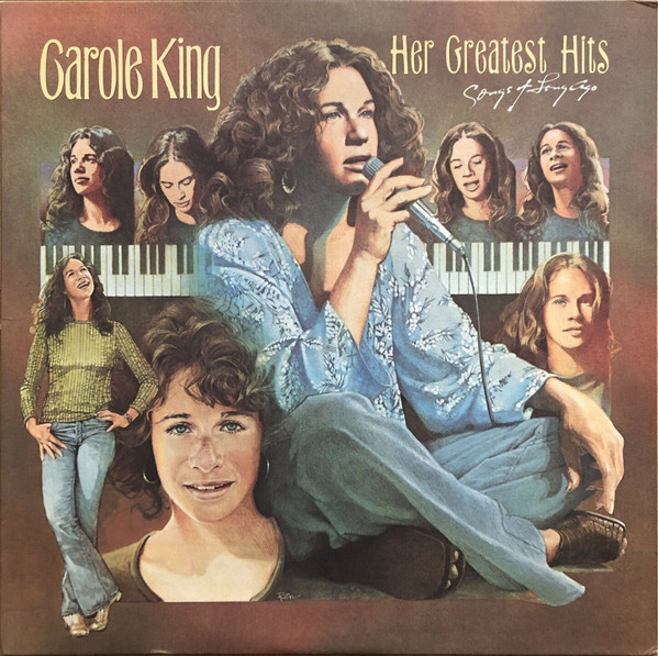 Carole King – Her Greatest Hits - Songs Of Long Ago / JAPAN / เป็นรอยเล็กน้อย
