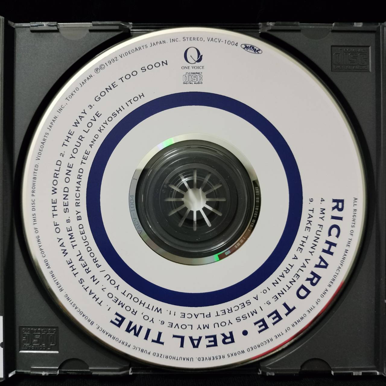 Richard Tee – Real Time / JAPAN / แผ่นสภาพนางฟ้า / มี Obi