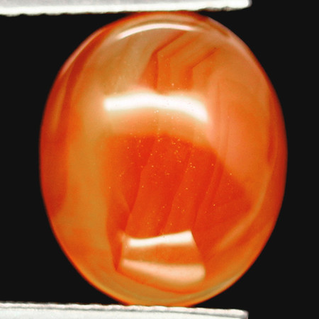คาร์เนเลี่ยน (Carnelian) 3.70 กะรัตสีส้มแดง