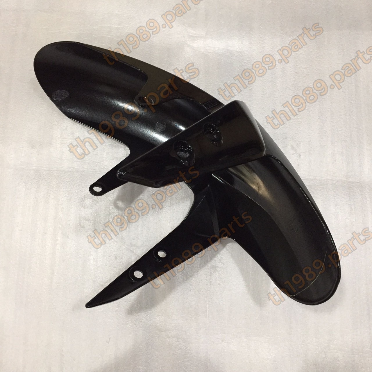 B48-F1511-00-P3 บังโคลนหน้าสีดำ 0903 M-SLAZ อะไหล่แท้ YAMAHA