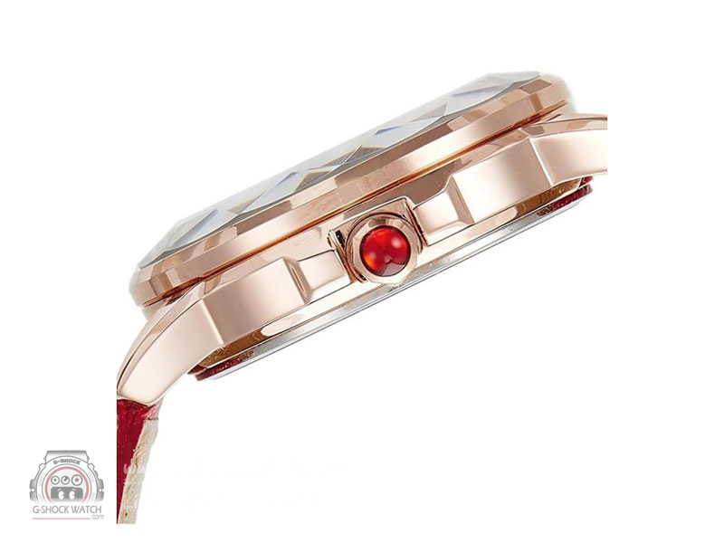 CASIO SHEEN นาฬิกาข้อมือ นาฬิกากันน้ำ นาฬิกาของแท้ ประกันศูนย์ CMG 1 ปี รุ่น SHE-3029PGL-7A