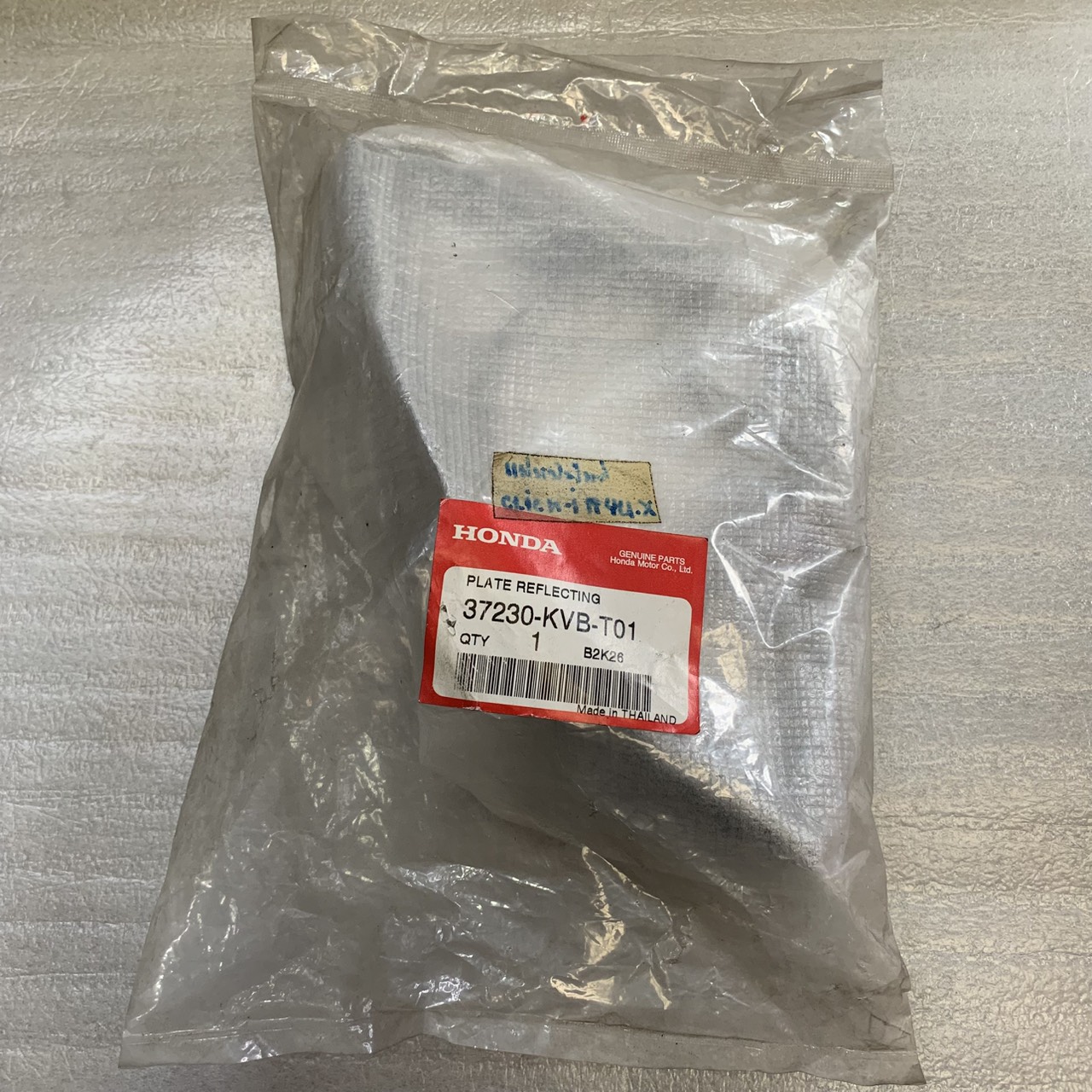 37230-KVB-T01 แผ่นปิดมาตรวัดความเร็ว CLICK i 2008 อะไหล่แท้ HONDA