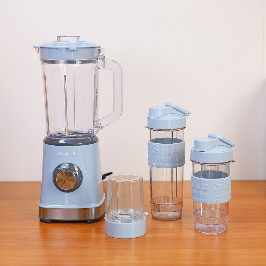 AJ เครื่องปั่นอเนกประสงค์ รุ่น TB26PG (6 IN 1) ปั่น บด สับ ปั่นน้ำ ผักและผลไม้ เครื่องทำสมูทตี้พร้อมดื่ม