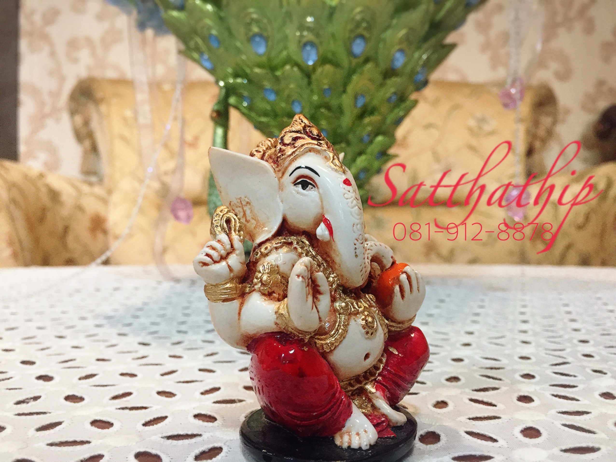 [สินค้าหมด - sold out***] พระพิฆเนศ ปางประทานพร (เซรามิก) - Ganesha: Lord of Success