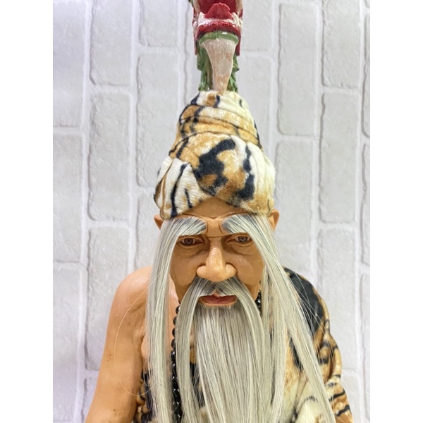 ปู่ฤาษี นารอด นาคราช ตาไฟ เดินดง หน้าตัก 12 นิ้ว เนื้อไฟเบอร์กลาส