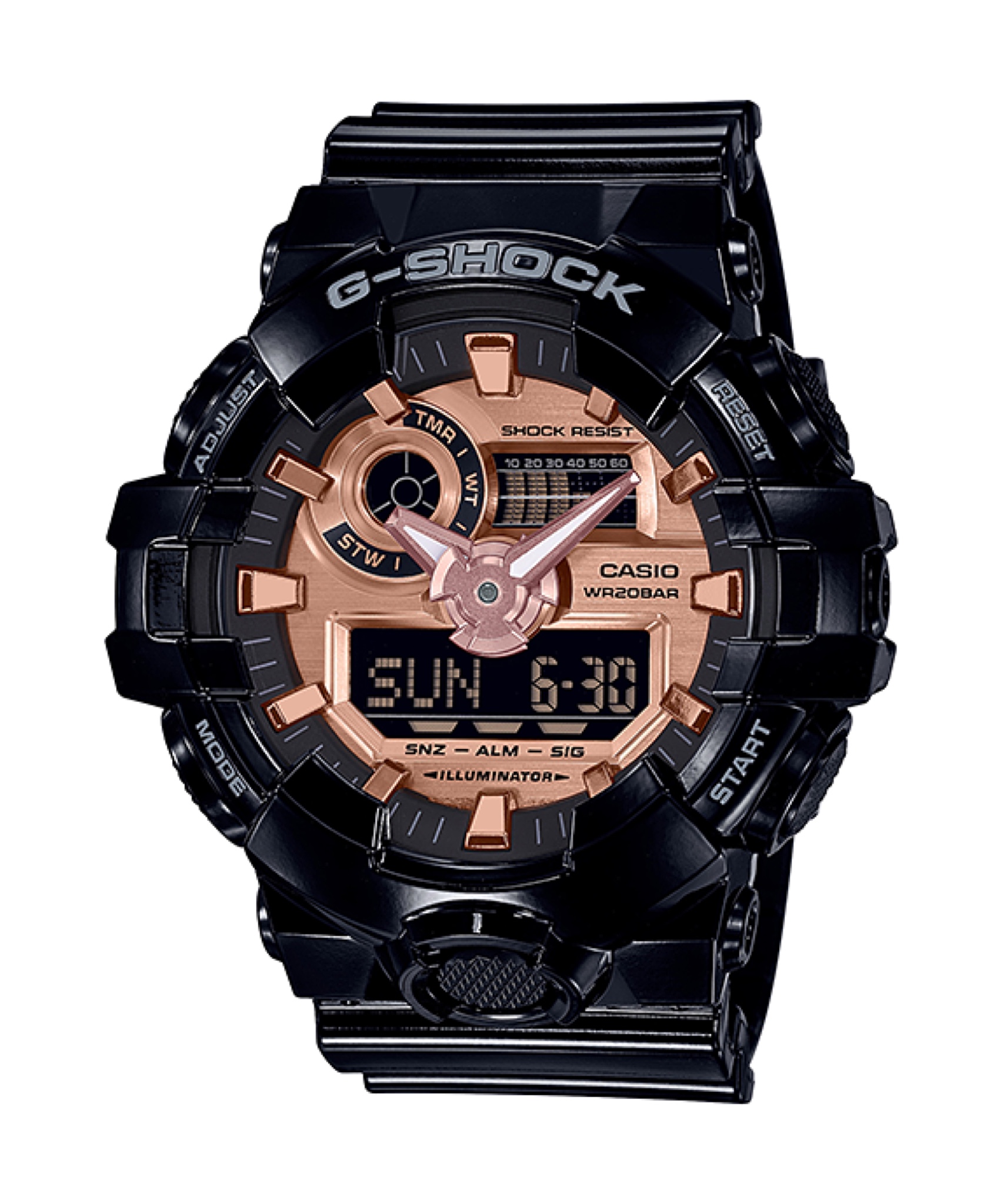 CASIO G-SHOCK นาฬิกาข้อมือ นาฬิกากันน้ำ นาฬิกาของแท้ ประกันศูนย์ CMG 1 ปี รุ่น GA-700MMC-1A