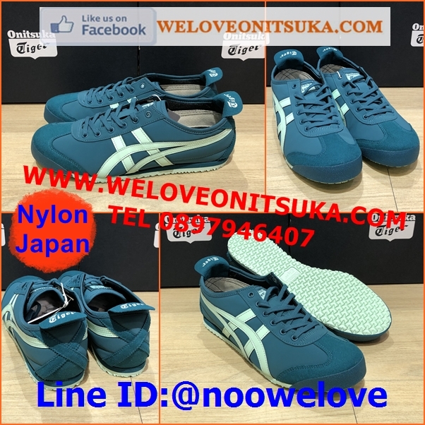 Mexico66 Nylon Japan Series วัสดุNylon น้ำหนักเบาจากญี่ปุ่น สวย หรูหรา คลาสสิค น่าใช้ ใส่สบายเท้า 1183B497-300