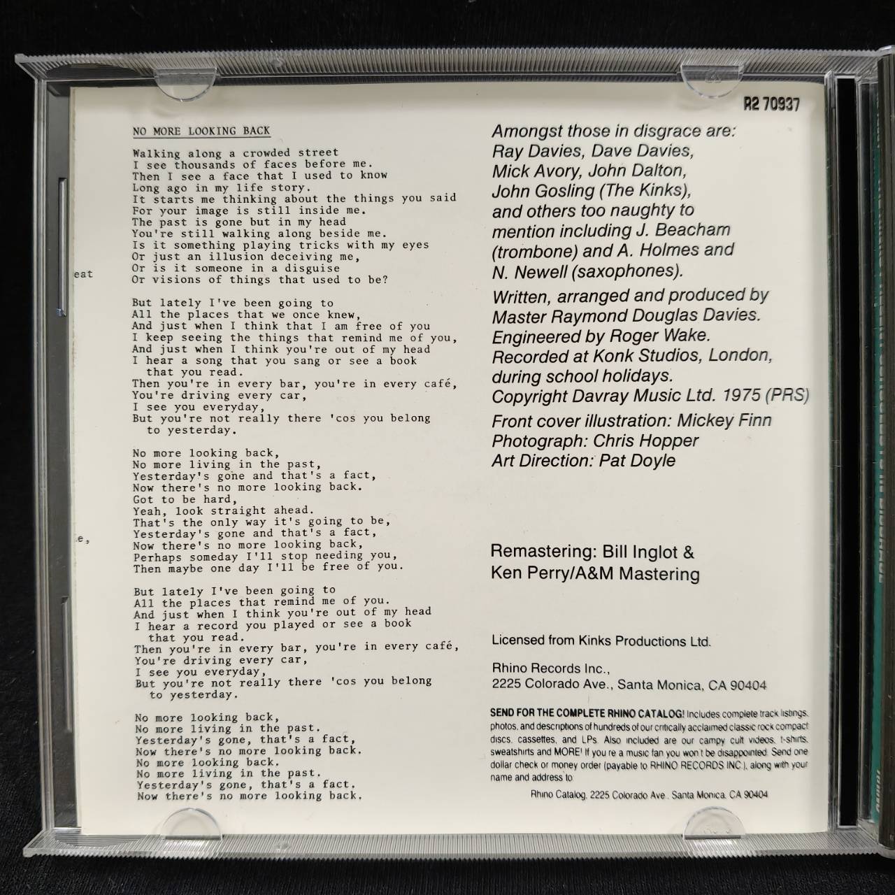 The Kinks – Schoolboys In Disgrace / USA / แผ่นสวย