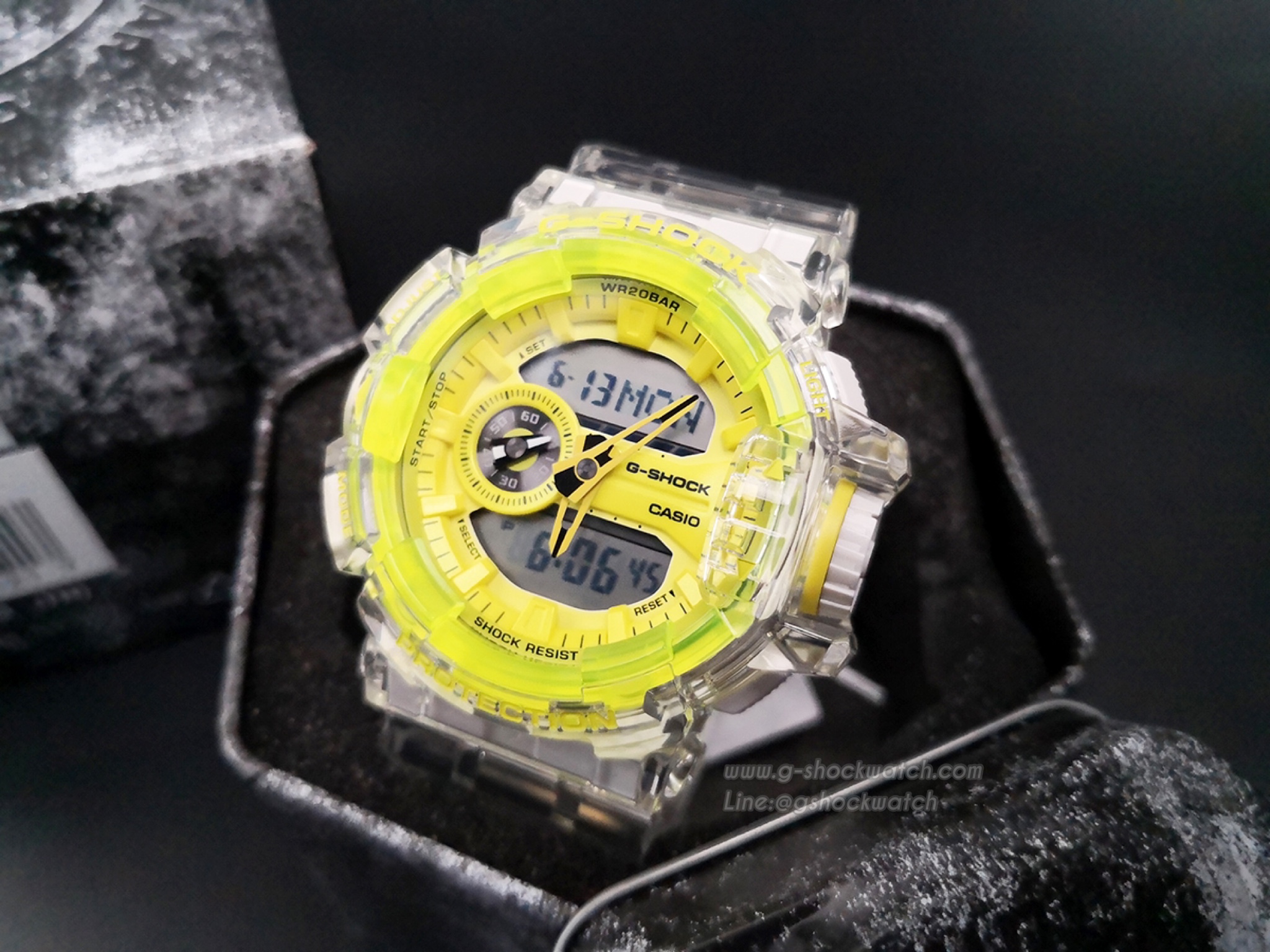 CASIO G-SHOCK นาฬิกาข้อมือ นาฬิกากันน้ำ นาฬิกาของแท้ ประกันศูนย์ CMG 1 ปี รุ่น GA-400SK-1A9