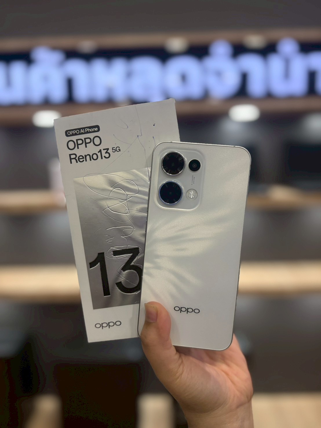 OPPO Reno13 (5G) (12+256GB) Plume White