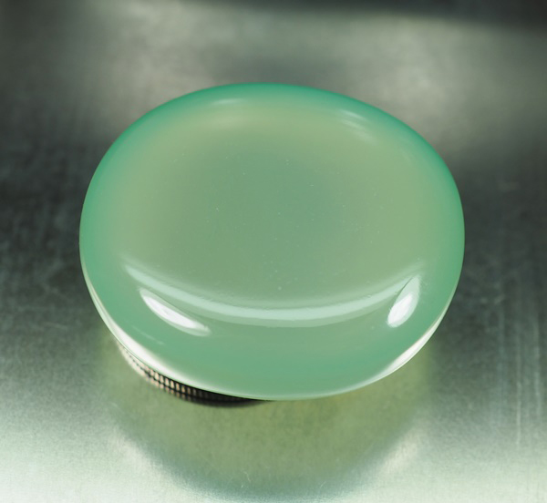 คาลซิโดนีสีเขียว (Chalcedony) 82.35 กะรัต