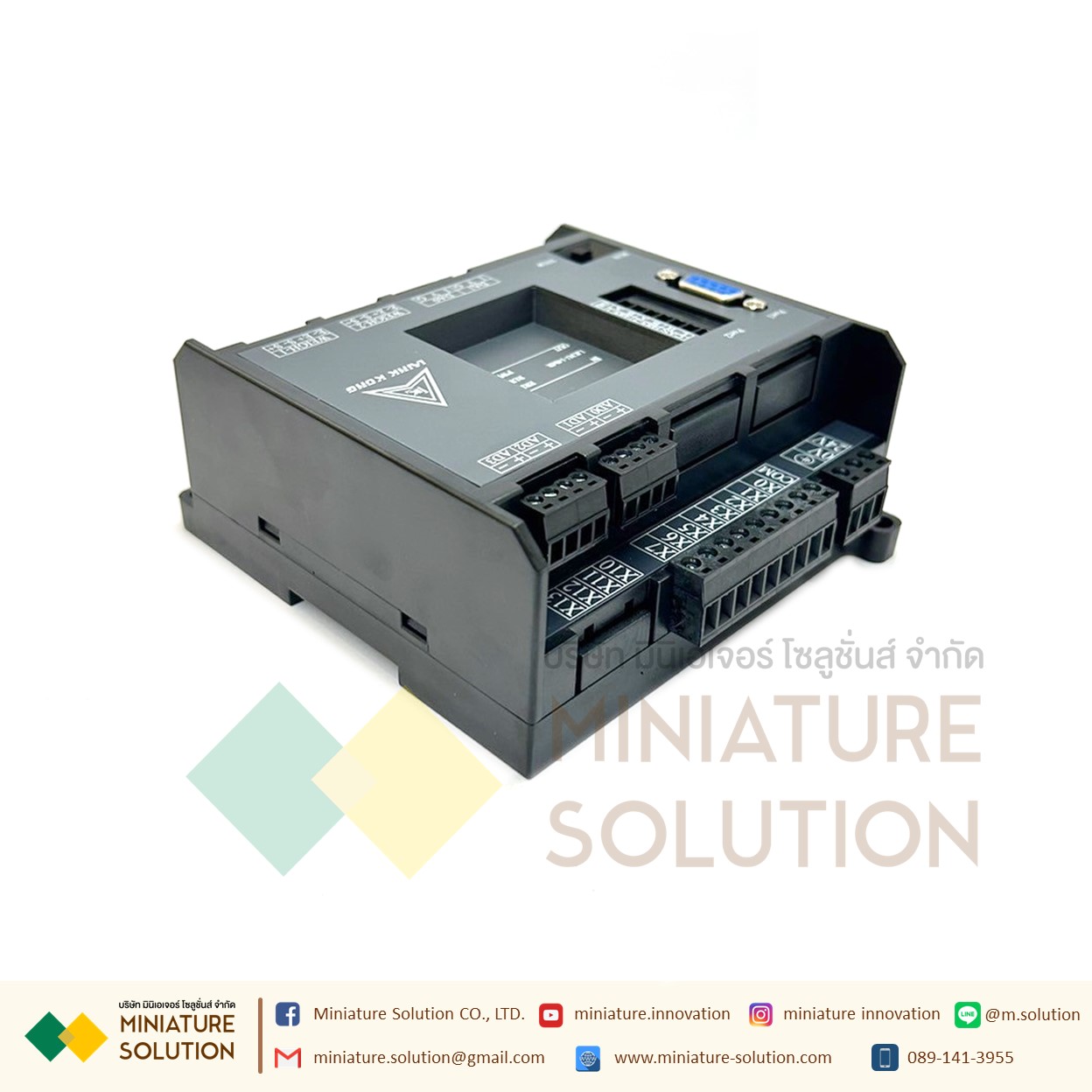 PLC LK3U-14MR-4AD-2DA MITSU GXWork