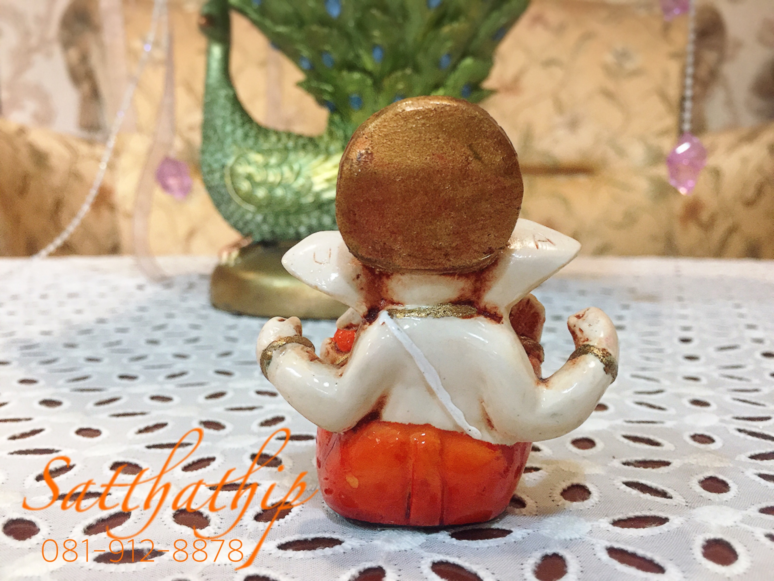 [สินค้าหมด - sold out***] พระพิฆเนศ ปางประทานพร (เซรามิก) - Ganesha: Lord of Success