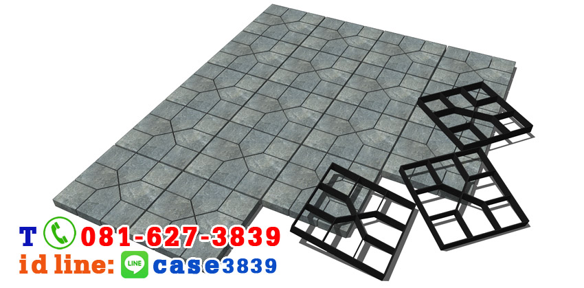 แม่พิมพ์ทางเดิน ลายจีน D7