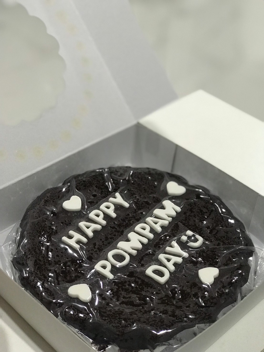 เค้กบราวนี่แบบปอนด์ออกแบบหน้าเค้กได้เอง DIY ถูกที่สุด Cake brownie DIY