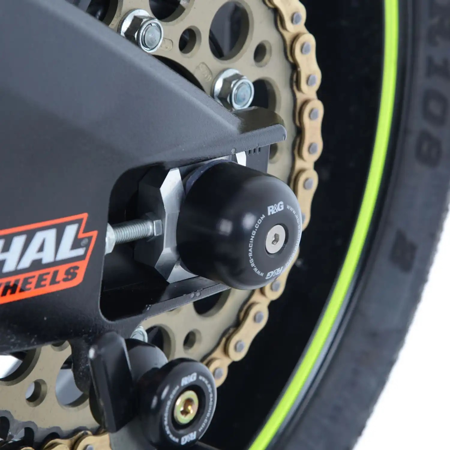 RG กันล้มล้อหน้า-หลัง (Axle Protector ) สำหรับ GSXR1000 2017+