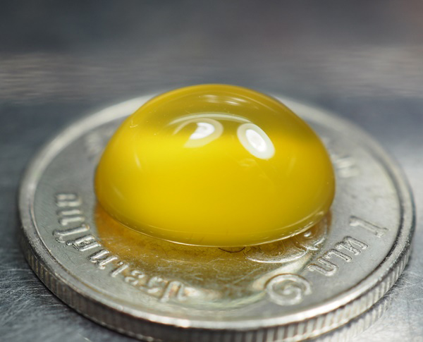 คาลซิโดนีสีเหลือง(Yellow Chalcedony) 4.60 กะรัต