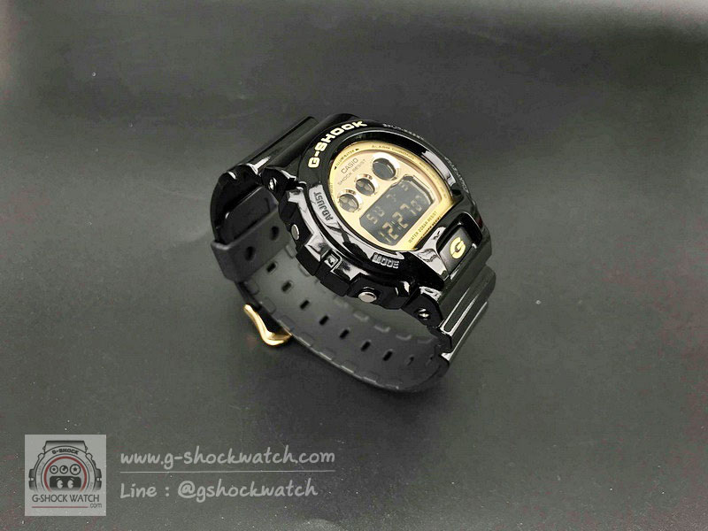 CASIO G-SHOCK นาฬิกาข้อมือ นาฬิกากันน้ำ นาฬิกาของแท้ ประกันศูนย์ CMG 1 ปี DW-6900CB-1D ดำ