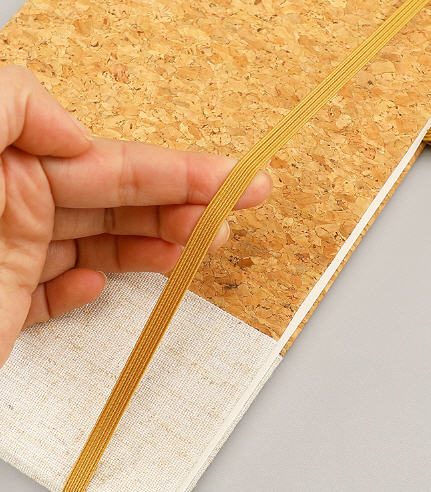 ชุดสมุดโน้ต+ปากกา+กล่อง,สมุดไดอารี่ปกไม้ก๊อก,สมุดโน้ตปกไม้ก๊อก,A5