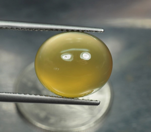 คาลซิโดนีสีเหลือง(Yellow Chalcedony) 6.35 กะรัต