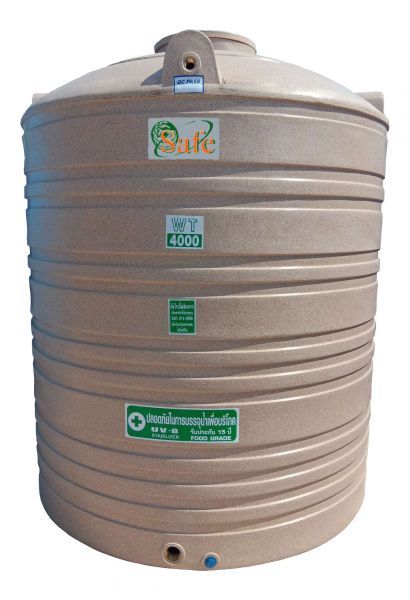 ถังเก็บน้ำบนดินPE Safe แกรนิต ขนาด 4000 ลิตร รุ่น WTG-4000 (FOOD Grade)