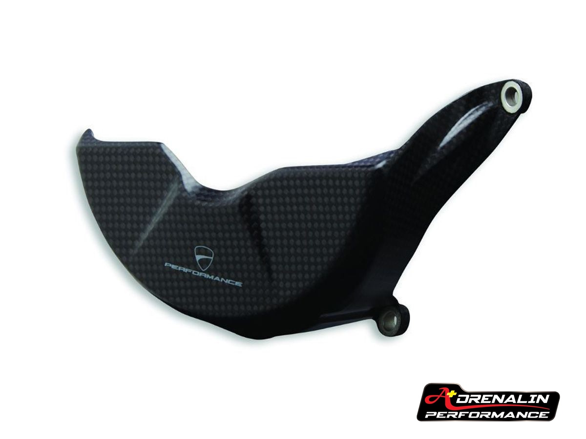 ducati performance ครอบจานไฟคาร์บอน สำหรับ Panigale V4 (alternator cover carbon) ฝั่งซ้าย