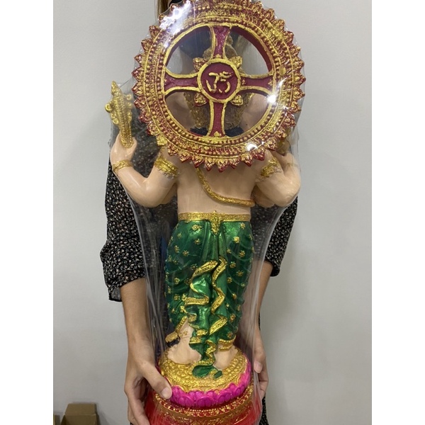 พระพิฆเนศ ปางประทานพร สูง25นิ้ว กางเกงสีเขียว