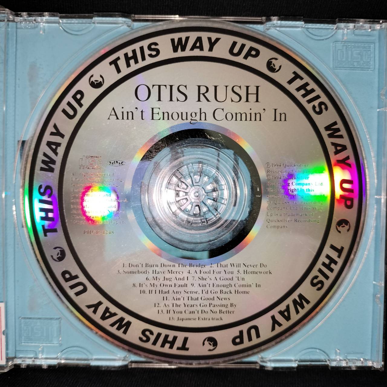 Otis Rush – Ain't Enough Comin' In / JAPAN / แผ่นดี / มี Obi