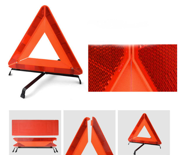 ป้ายสามเหลี่ยม,ป้ายเตือนภัยสิ่งกีดขวาง,ป้ายสามเหลี่ยมสะท้อนแสง,ป้ายสามเหลี่ยมพับเก็บได้