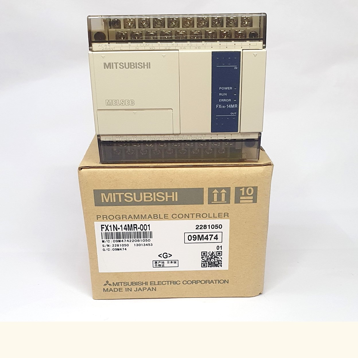 PLC FX1N-60MR-001 40MR MT 24MR 14MR MT-D (FX1N-14MR-001)