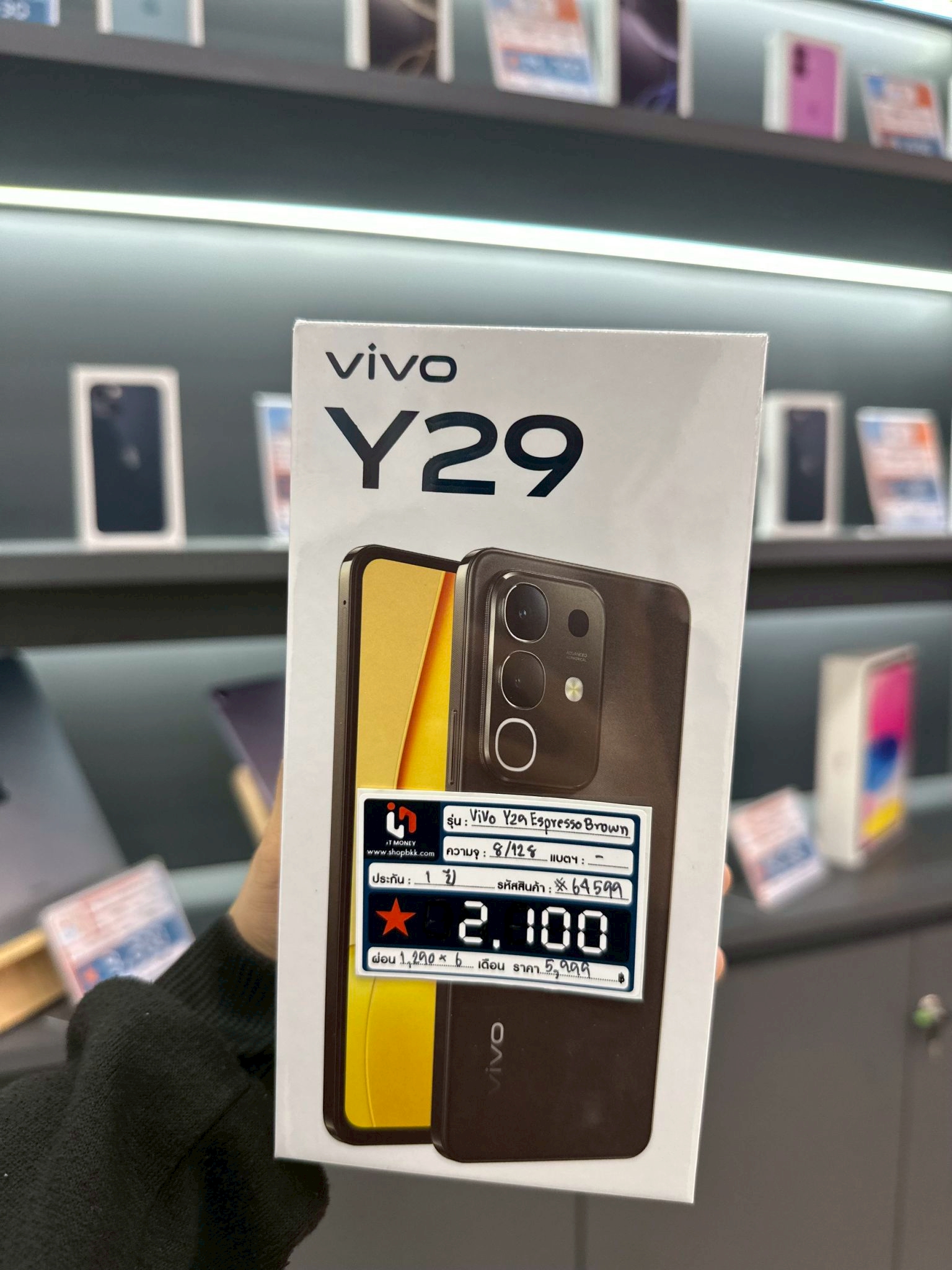 Vivo Y29 8/128GB สี Espresso Brown