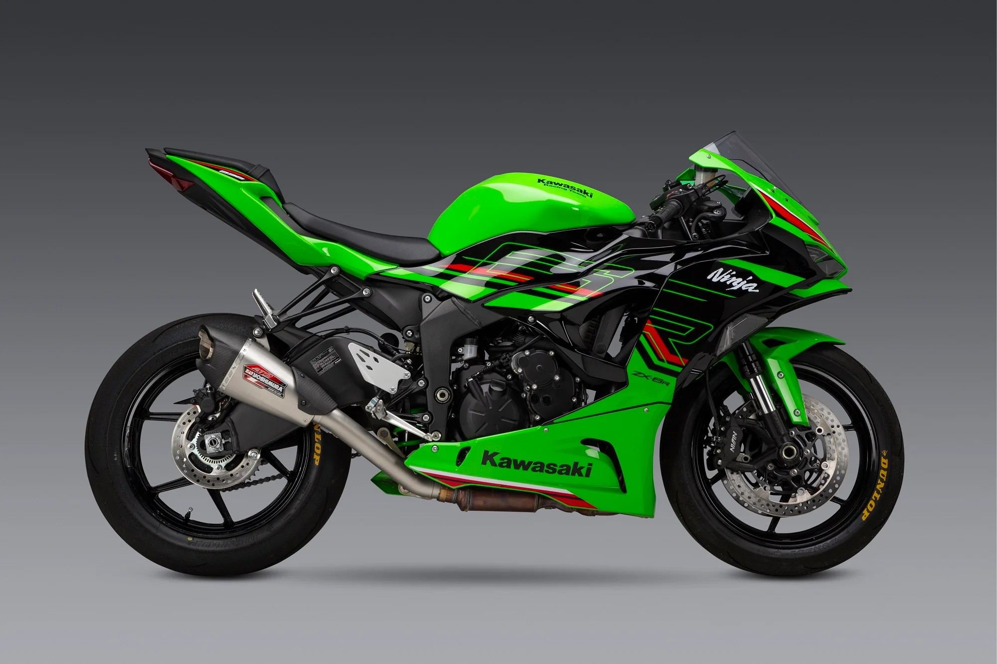 ท่อ Yoshimura AT2 3/4system สำหรับ ZX6 2019+ แสตนเลส (for exibition only)