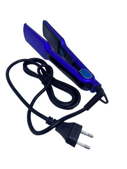 Kemei Heat Pro ION เครื่องหนีบผม 4 in 1 หนีบผมตรง หยัก และม้วนลอน เปลี่ยนแผ่นความร้อนไททาเนี่ยม 4 แบบ KM-1078 ร้อนเร็ว ปรับอุณหภูมิ 170-230 องศา - สีฟ้า