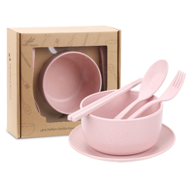 ชุดเซ็ทถ้วยชามช้อนส้อม6ชิ้น,สกรีนโลโก้,สินค้าพรีเมี่ยม,ของพรีเมี่ยม,ซื้อสินค้าพรีเมี่ยม,แก้วน้ำอีโค,จากวัสดุธรรมชาติ