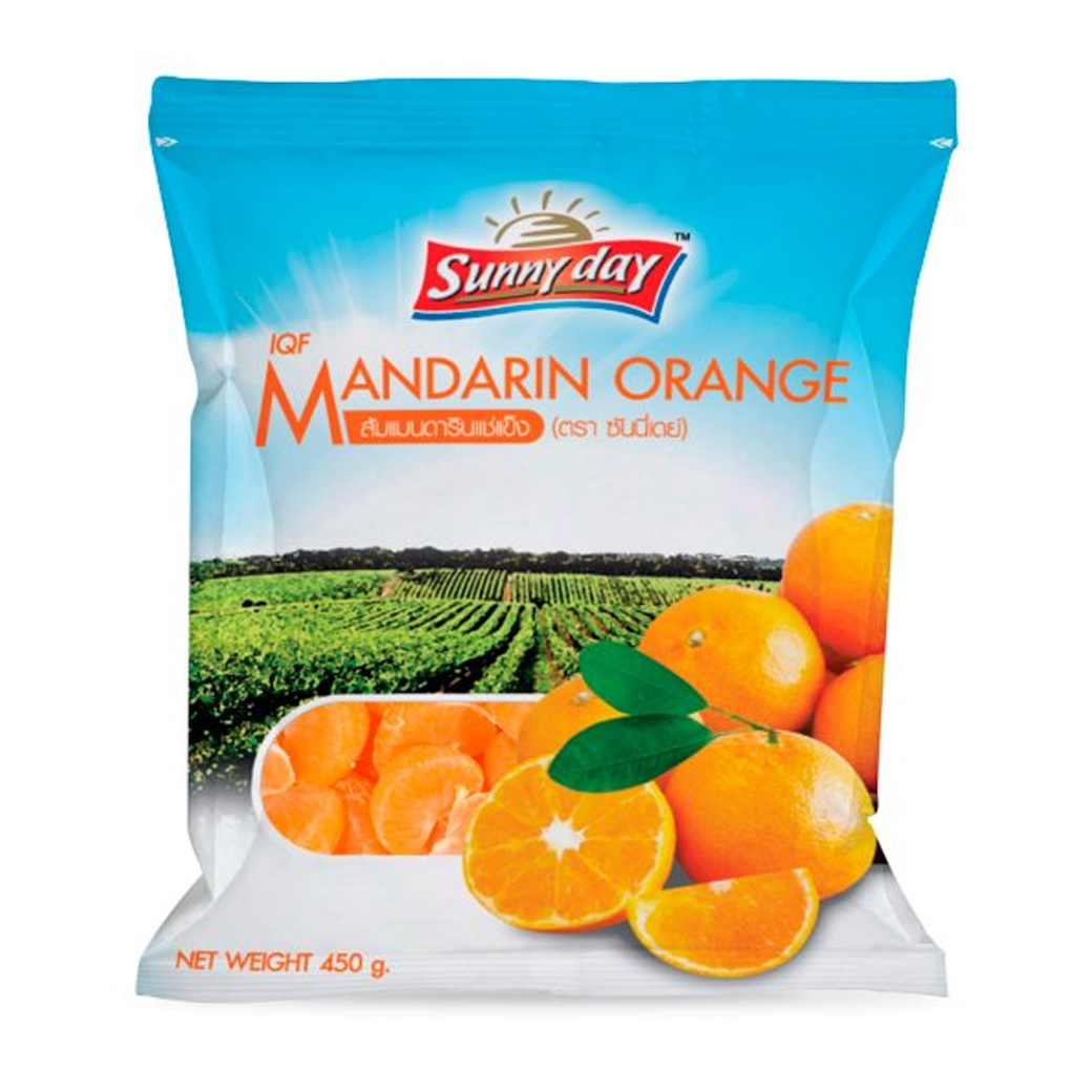 Sunny Day Frozen Mandarin Orange450 g. ซันนี่เดย์ ส้มแมนดาริน แช่แข็ง 450 กรัม (05-8895)