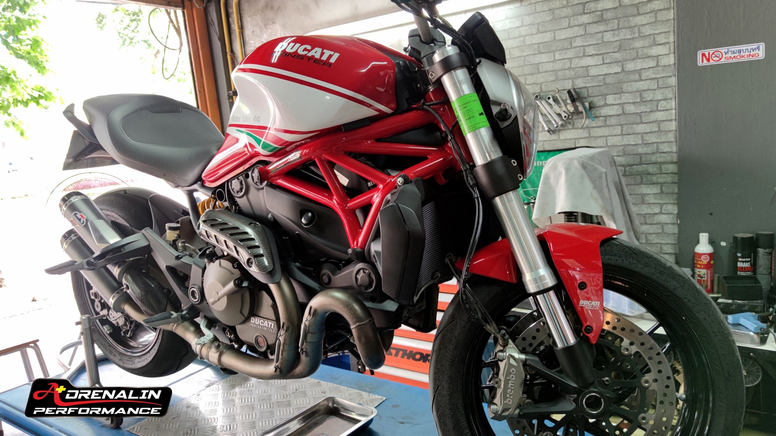 RG Racing การ์ดหม้อน้ำ (Radiator guard) สำหรับ Monster 821 2018+