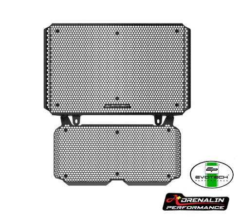 Evotech การ์ดหม้อน้ำ และ การ์ดออย (Radiator And Oil Cooler Guard) สำหรับ Hayabusa 2021+