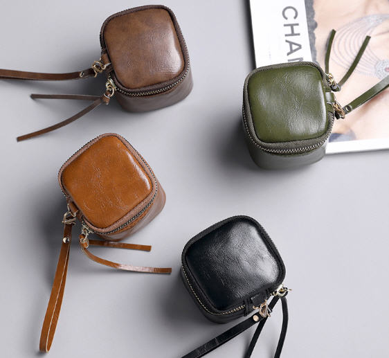 กระเป๋าพกพาขนาดเล็ก,กระเป๋าPU,กระเป๋าPUใส่เศษเหรียญ