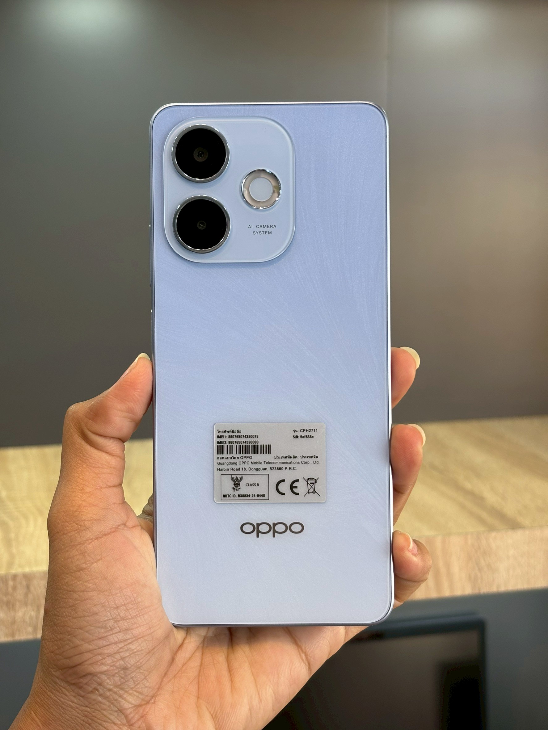 OPPO A5 Pro (8/128GB) สี Feather blue