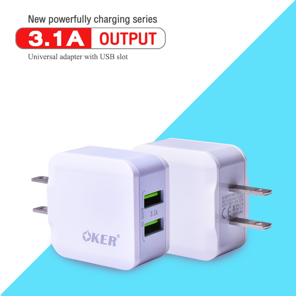 Oker CHARGER UC-232 USB AUTO-ID COMPATIBLE