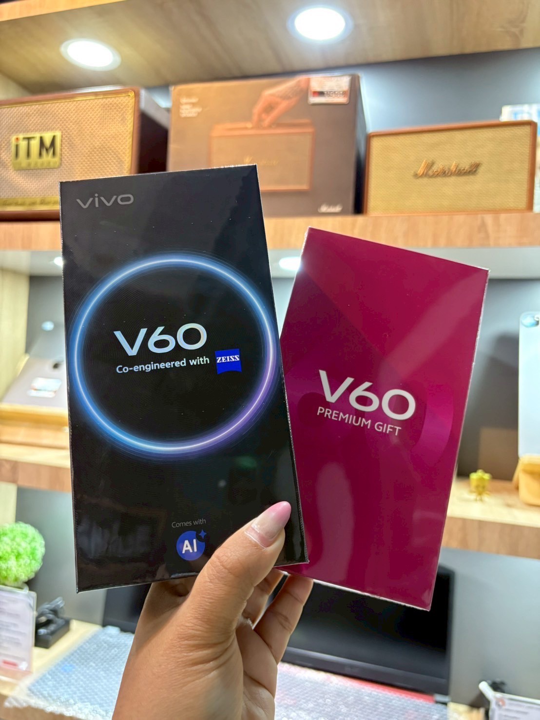 Vivo V60 (12GB/256GB) สีMist Gray (5G) มือ1
