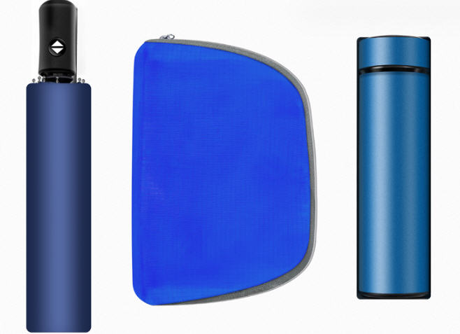 ชุดกระบอกน้ำสแตนเลส+เป้พับได้+ร่ม