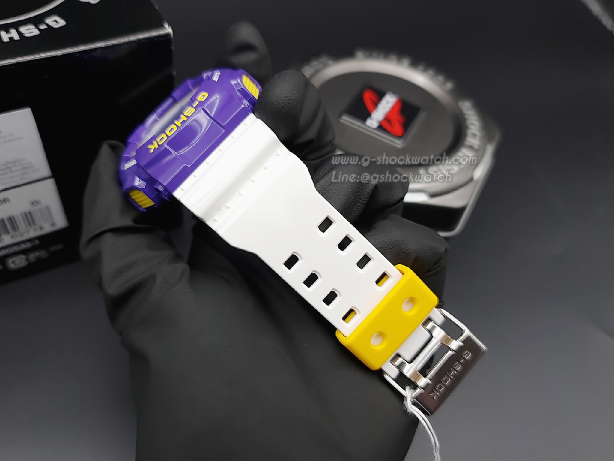 CASIO G-SHOCK นาฬิกาข้อมือ นาฬิกากันน้ำ นาฬิกาของแท้ ประกันศูนย์ CMG 1 ปี รุ่น GD-120CS-6D