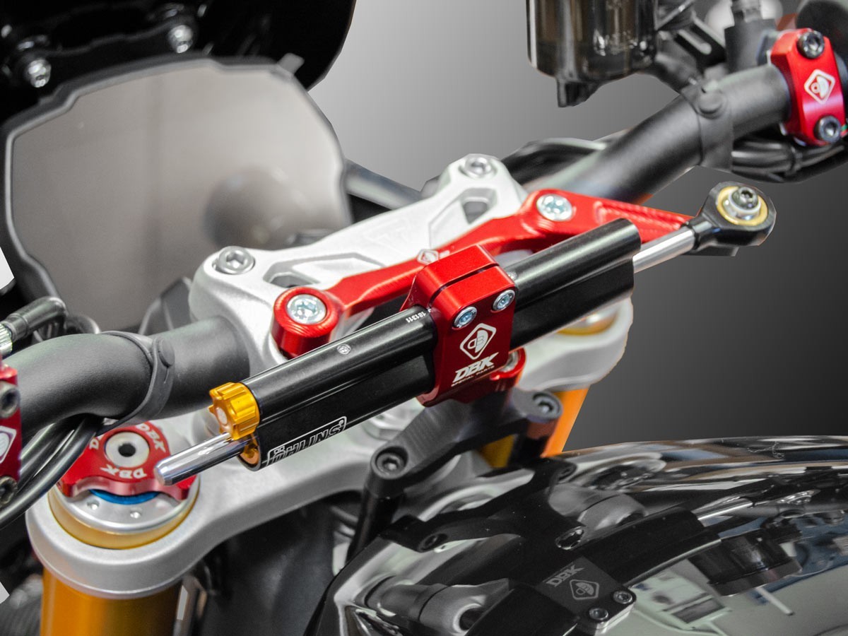 กันสะบัด ohlins พร้อมขา ของ ducabike สำหรับ speed triple 1200 RS