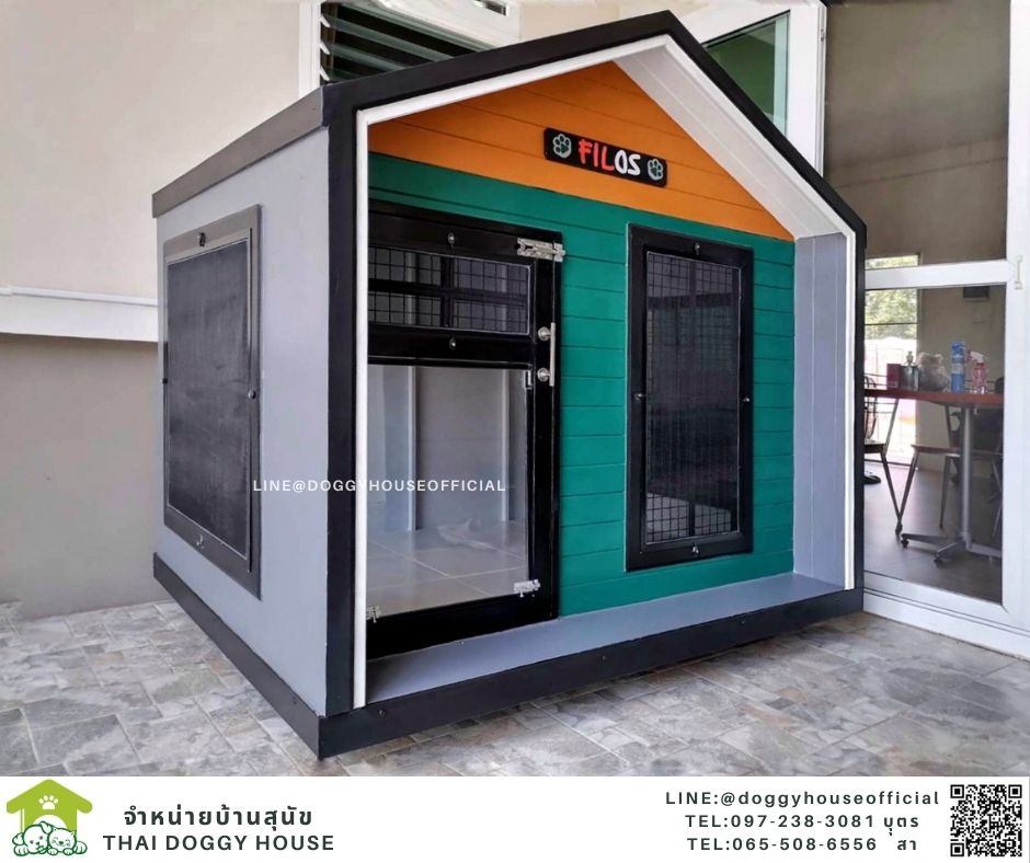 บ้านหมา ทรงจั่ว